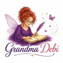 Inspired by my 2 beautiful granddaughters I am Grandma Debi I create magical adventure stories filled with wonder, imagination, courage, and heart.